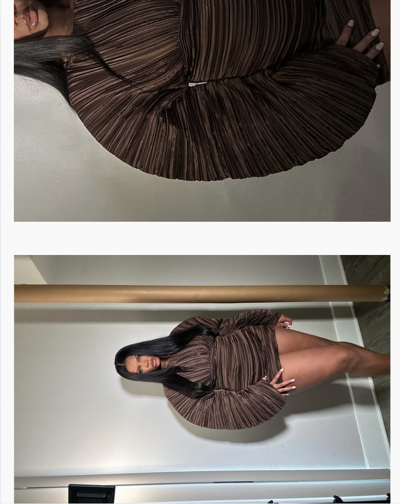ACCORDION DRESS