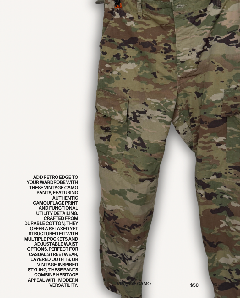 Vintage Camo Pant