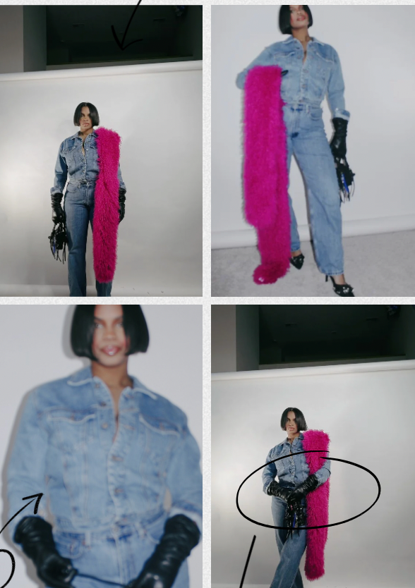 DRAMA Faux Fur Scarf