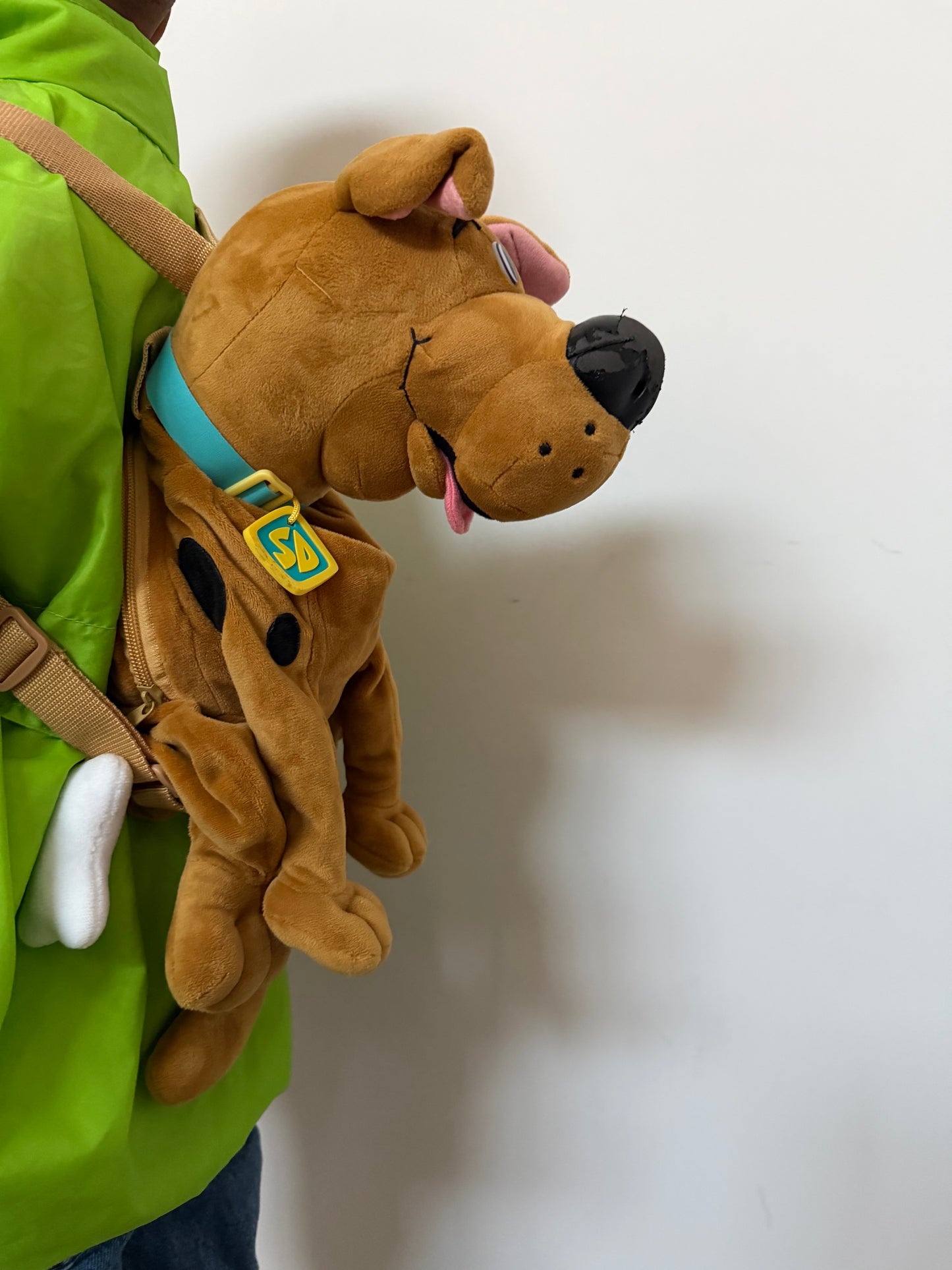 Vintage Scooby-Doo Character Backpack  Plush Character