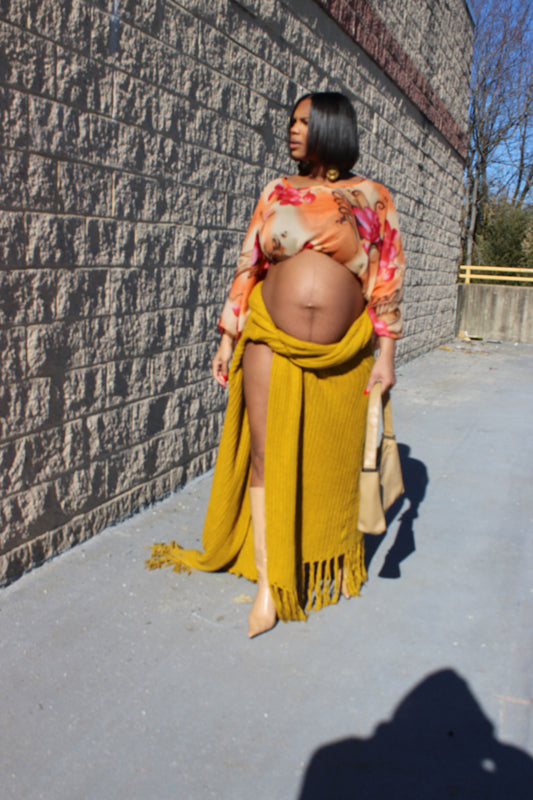 Vintage Chiffon Top