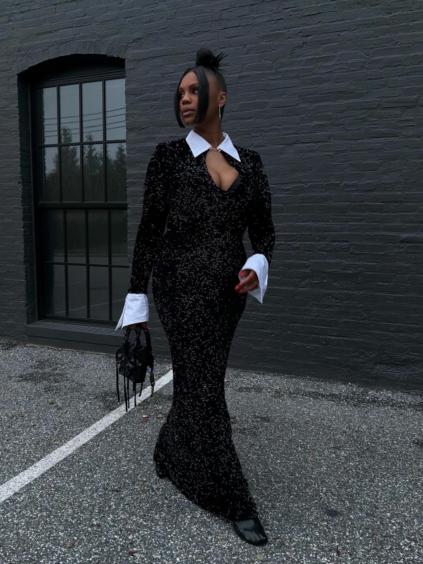 Sequin Evening Dress