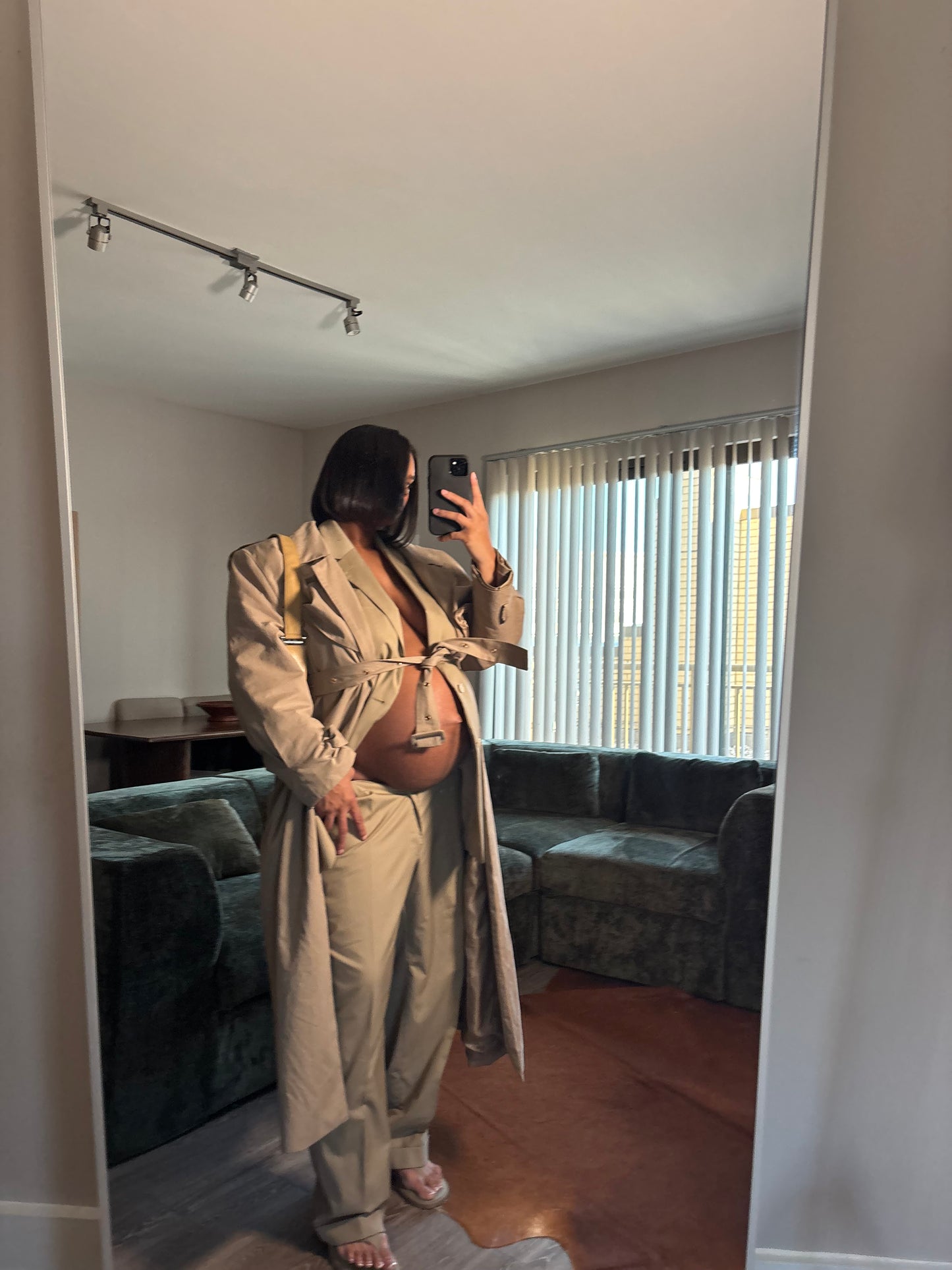 Vintage Tan Tailored Suit