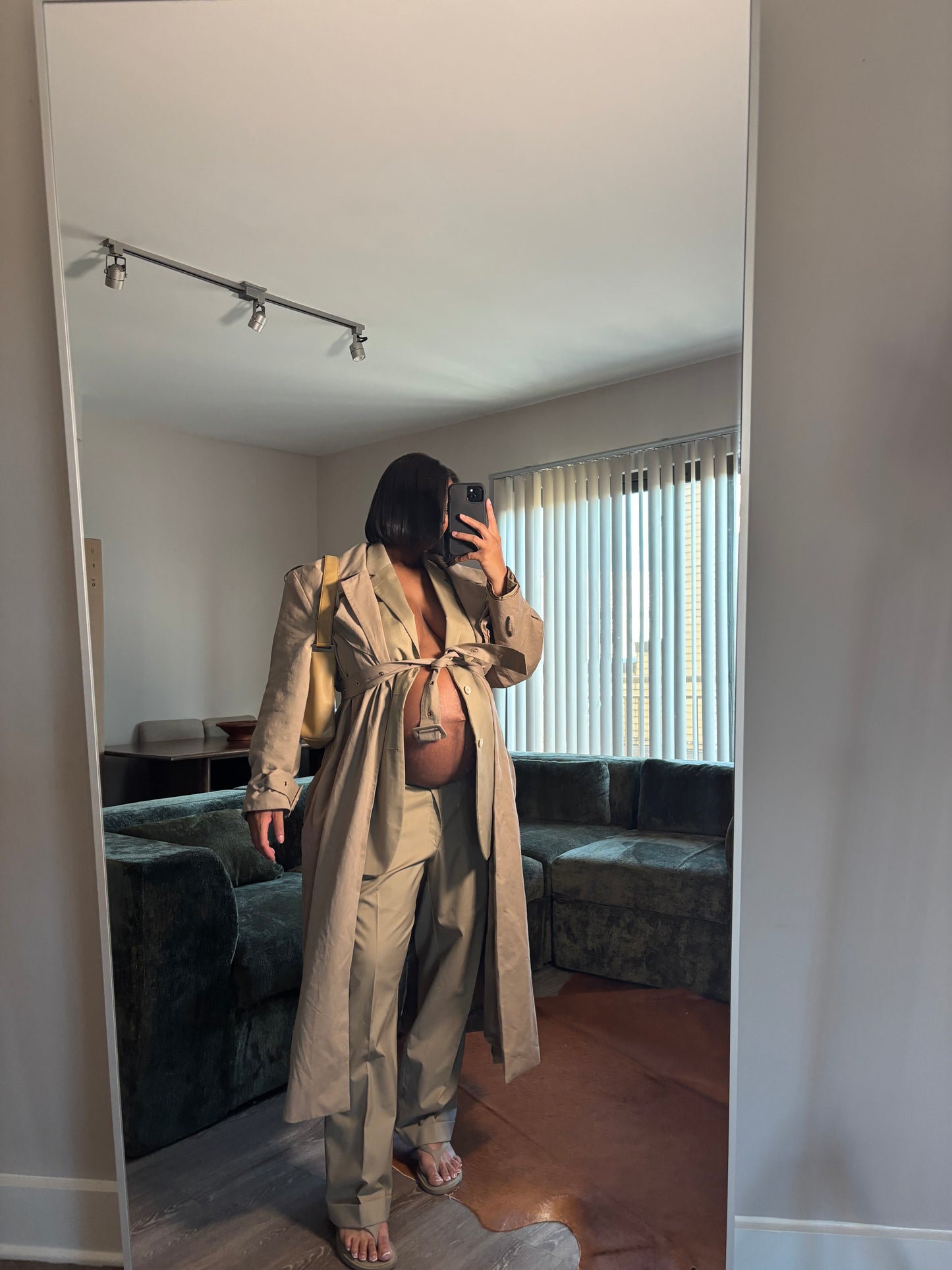 Vintage Tan Tailored Suit