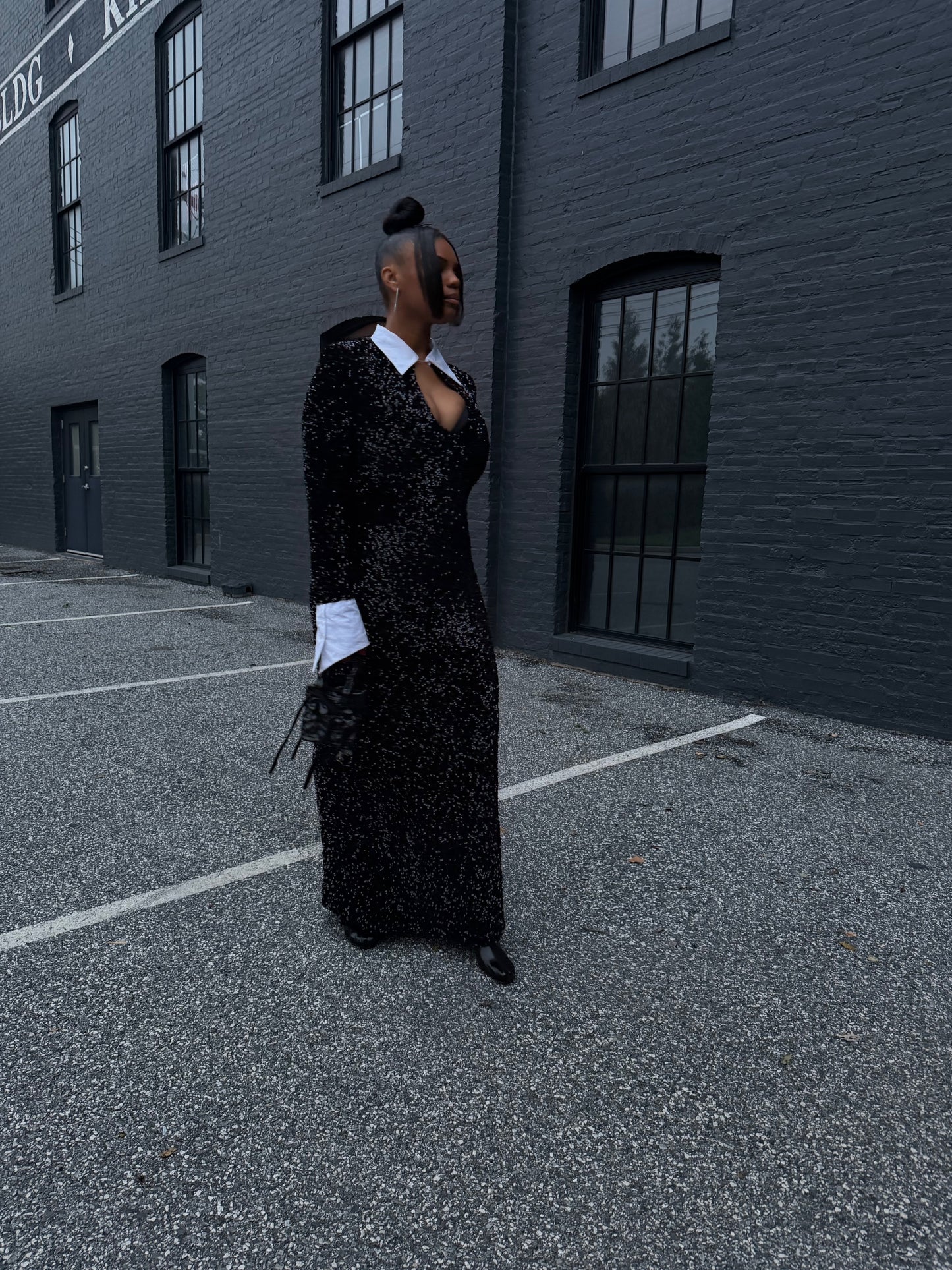 Sequin Evening Dress