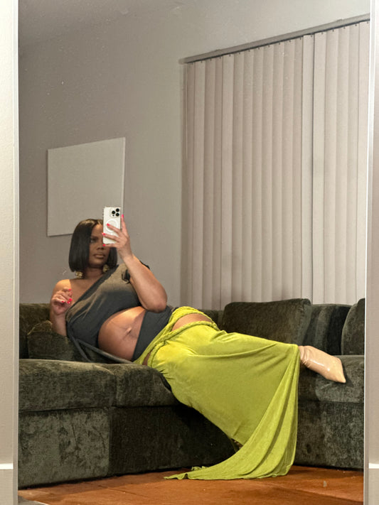 Cutout Jersey Top