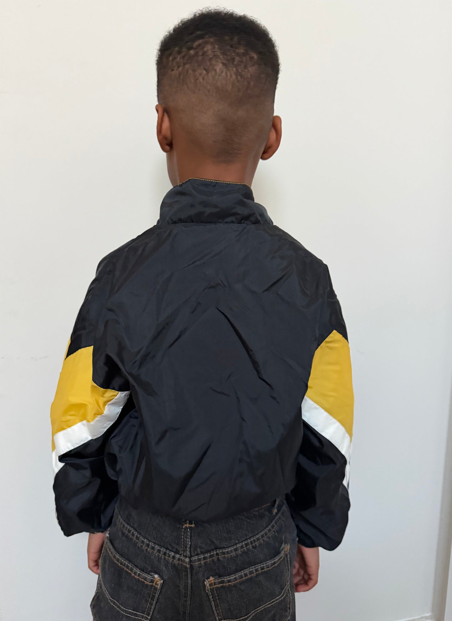 Vintage Kids Pittsburgh Steelers Windbreaker Jacket