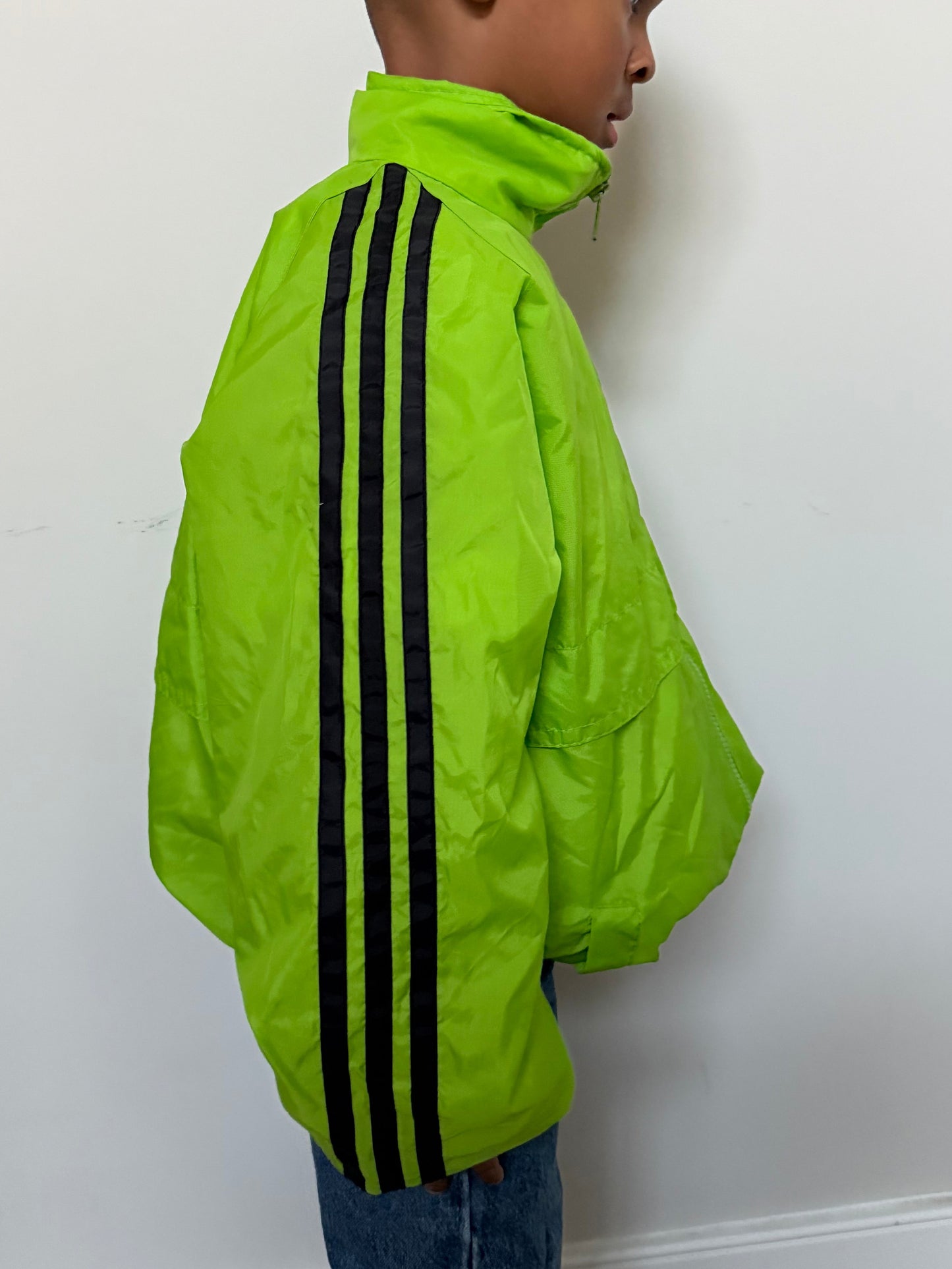 Vintage Tommy Hilfiger Lime Green Windbreaker