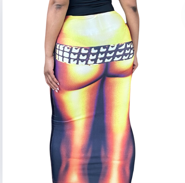 Thermal Midi Skirt