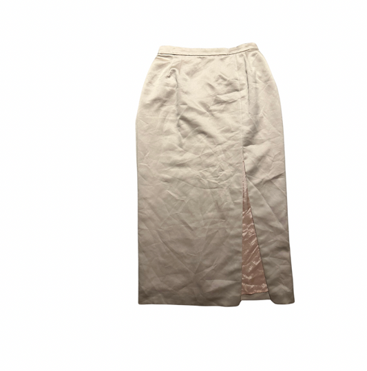 Vintage Silk Maxi Skirt
