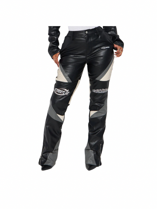 Moto Faux Leather Pant