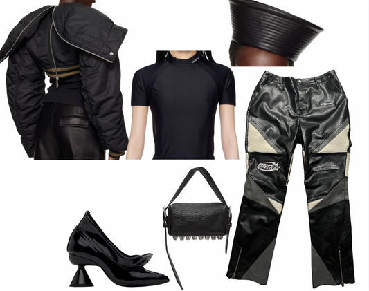 Moto Faux Leather Pant