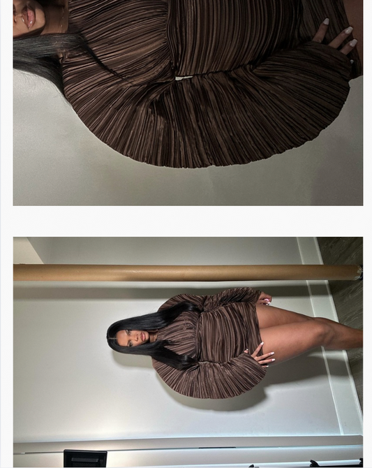 ACCORDION DRESS
