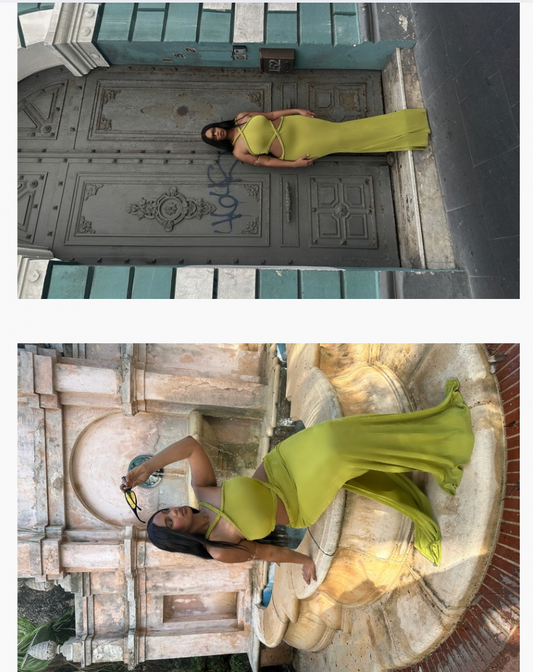LIME DRESS