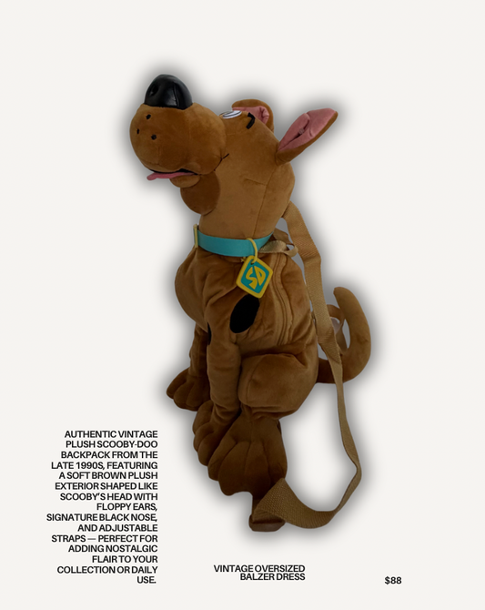 Vintage Scooby Backpack Bag