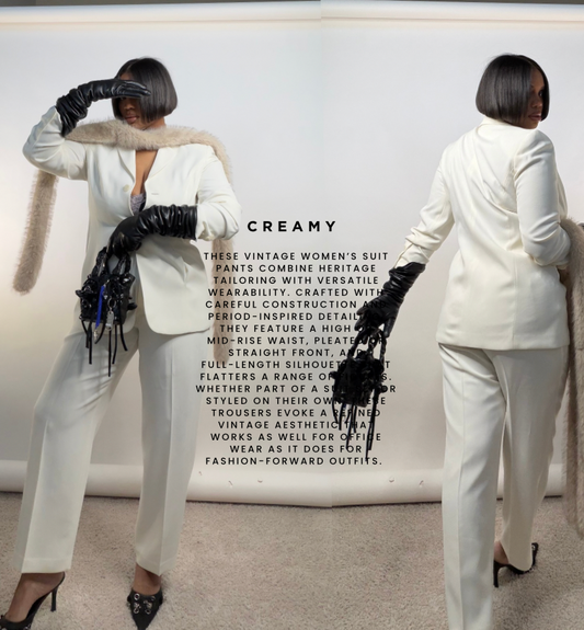 Vintage Suit Cream
