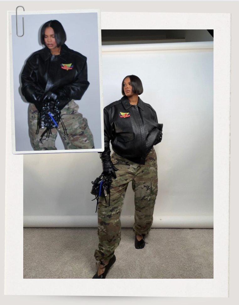 Vintage Warehouse Leather Bomber